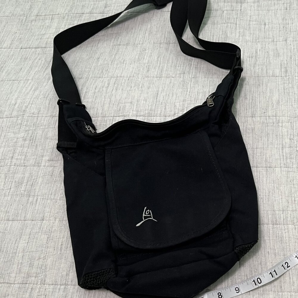 Overland Equipment Donner Crossbody Bag with Side Pockets for Travel